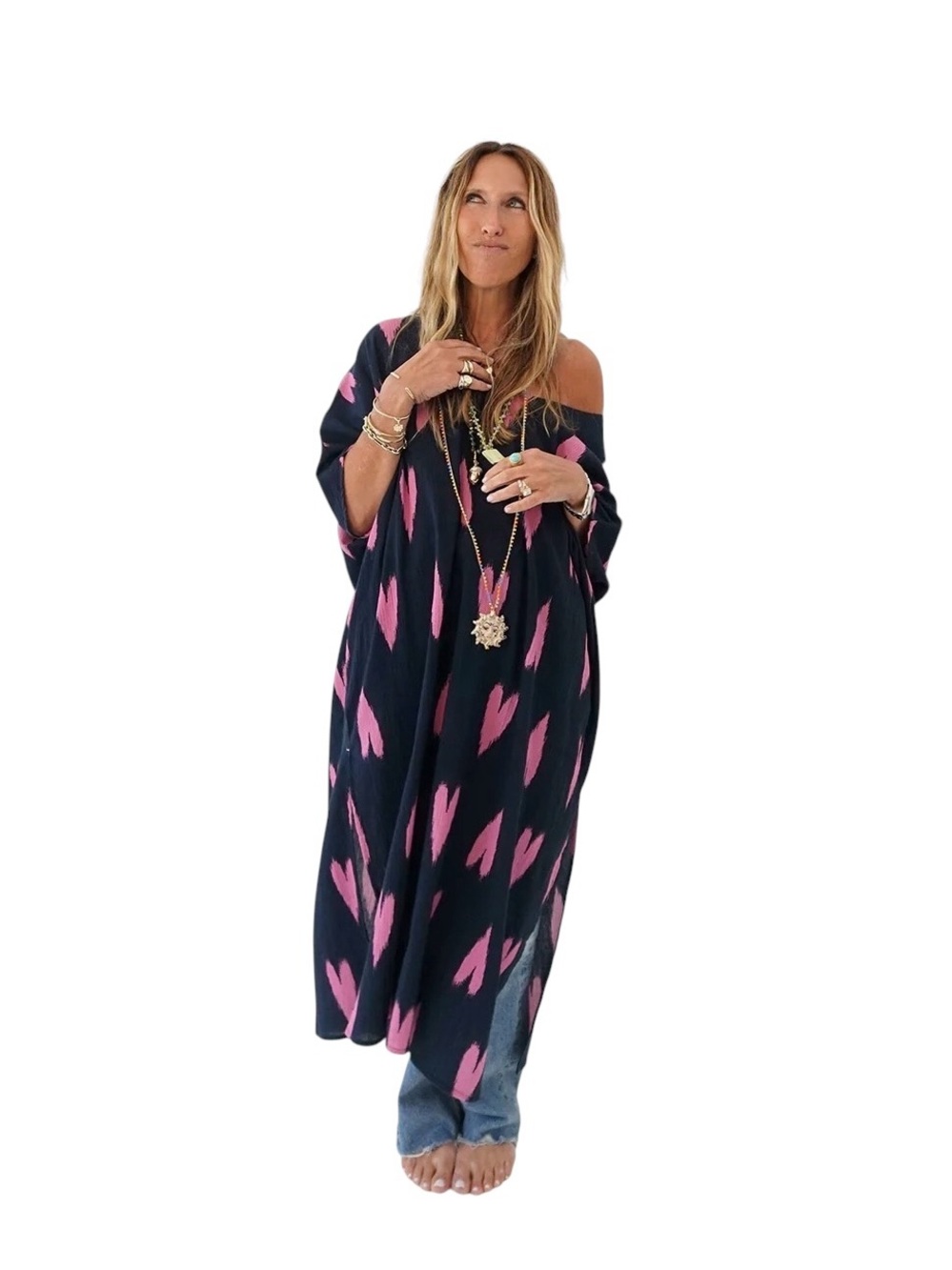 Kerri Rosenthal Roper Ikat Cover Up, NWT